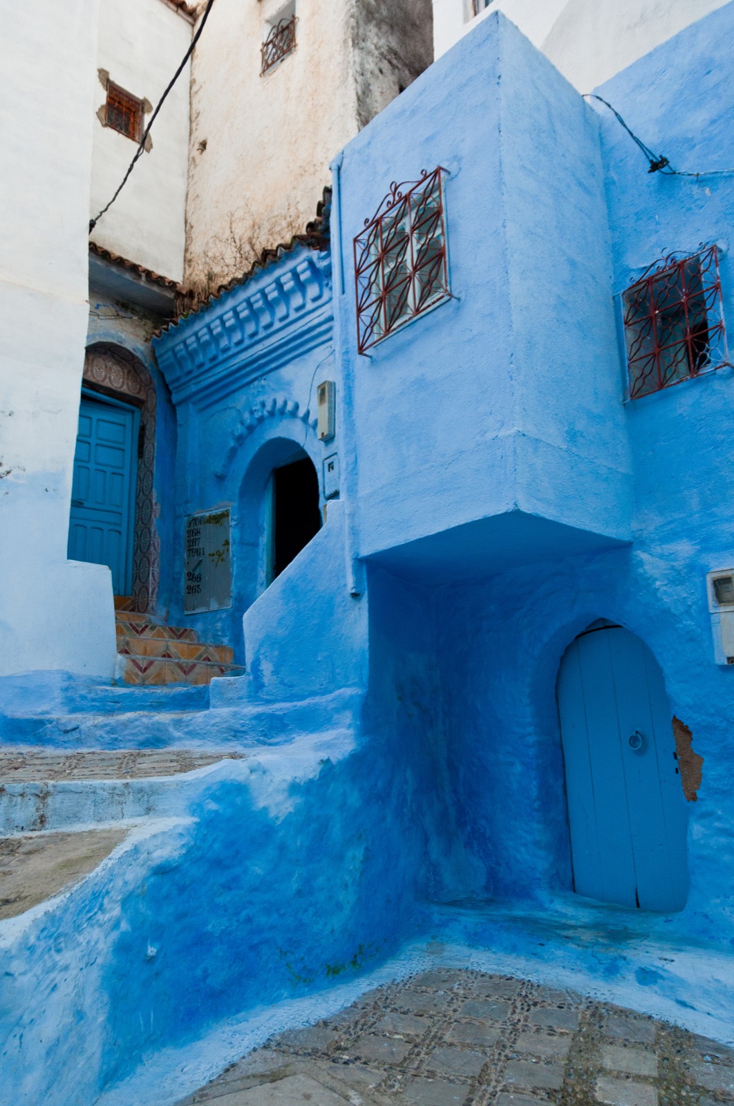Blue Medina Streets