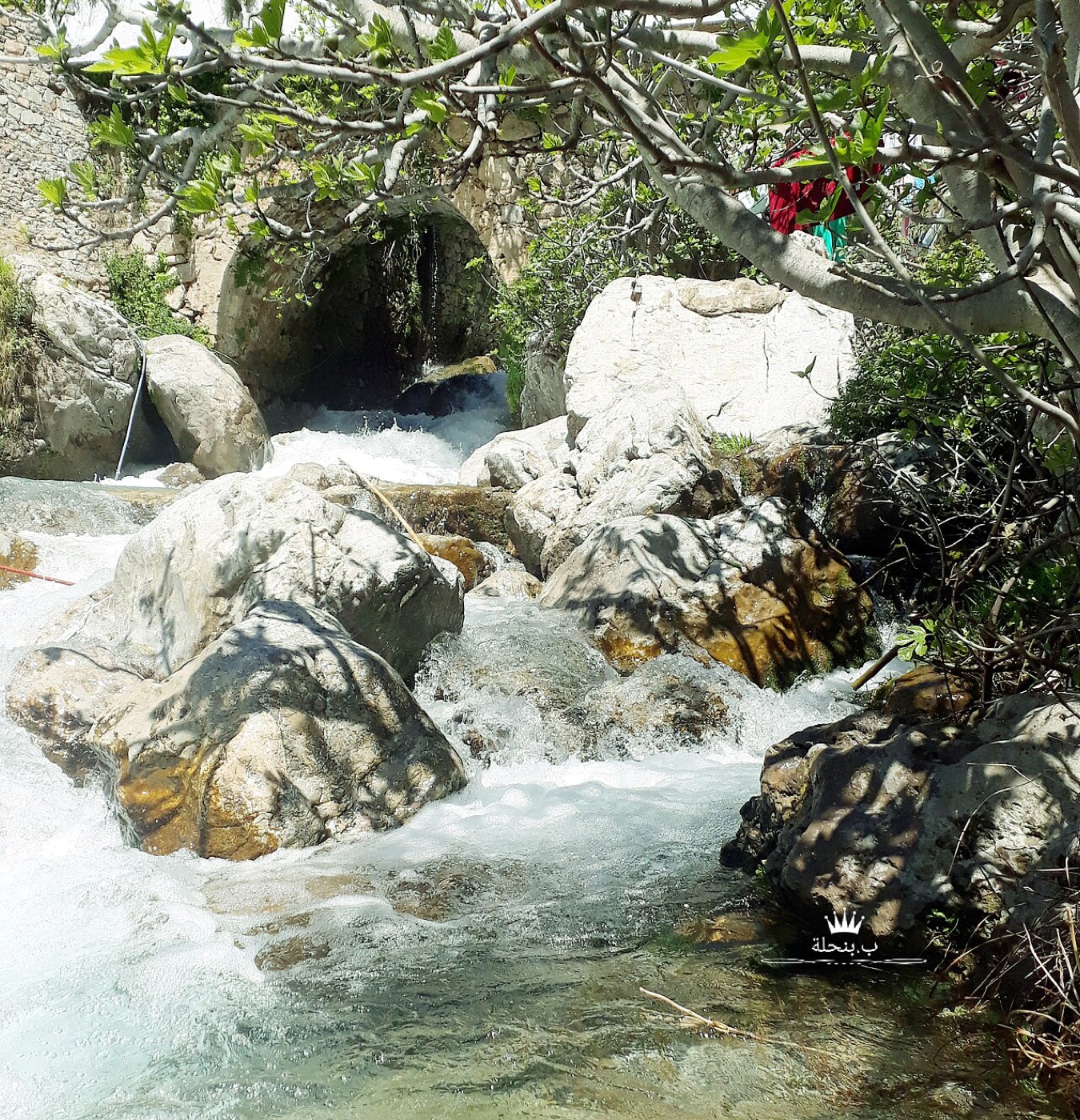 Ras El Maa Waterfall